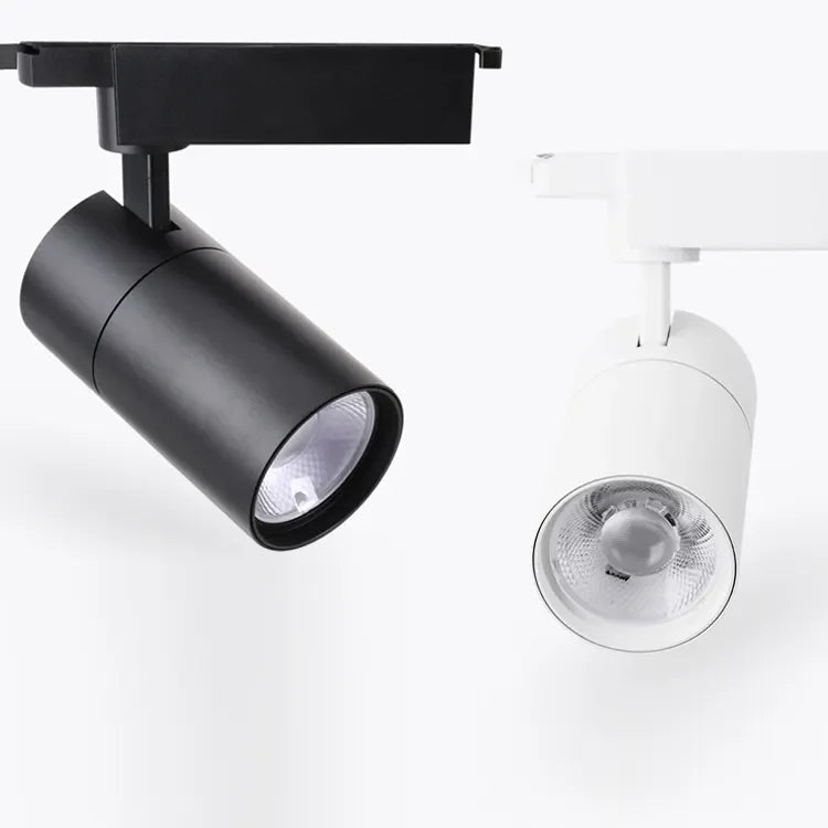 Linear Smart museum Moving Head Magnetic Led Track Lights Rail Spotlight Focus Cob Adjustable Movable