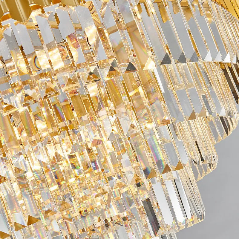 Antique Crystal Stone for House Creative Artistic and Gold Commercial Luxury Post Modern Nordic Led Pendant Hotel Chandelier