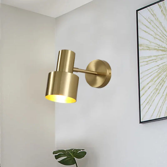 Nordic Modern Design Metal Gold Fancy Led Art Home Office Modern Wall Sconce Light Indoor Brass Light