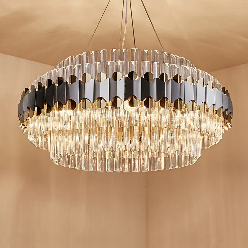 Modern Led Decorative Lighting Luxury Crystal Chandelier Ceiling Light for Dinning Room Home Chandeliers Pendant Lights