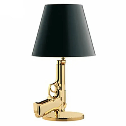 AK47 Gun Table Lamp Creative European Craft Modern Minimalist Bedroom Bedside Table Lamp